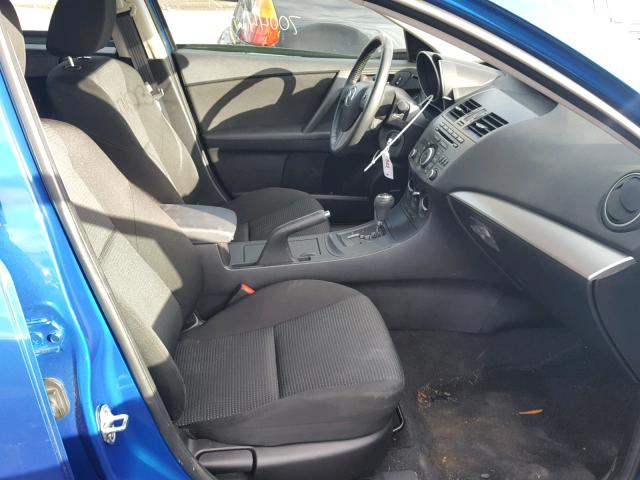 JM1BL1L81C1564455 - 2012 MAZDA 3 I BLUE photo 5