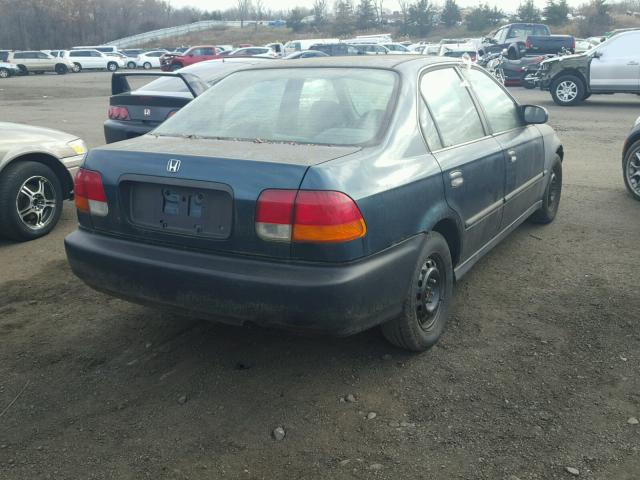 2HGEJ6675WH545174 - 1998 HONDA CIVIC LX GREEN photo 4