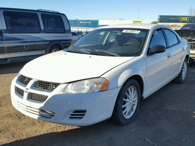 1B3EL46X76N208768 - 2006 DODGE STRATUS SX WHITE photo 2