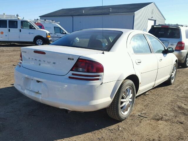 1B3EL46X76N208768 - 2006 DODGE STRATUS SX WHITE photo 4