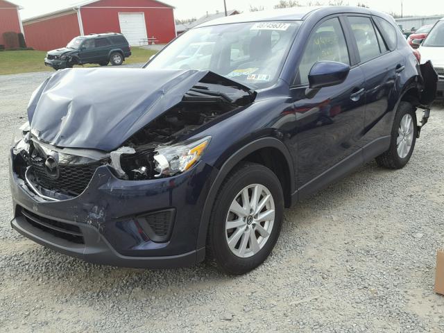 JM3KE4BE9D0133010 - 2013 MAZDA CX-5 SPORT BLUE photo 2