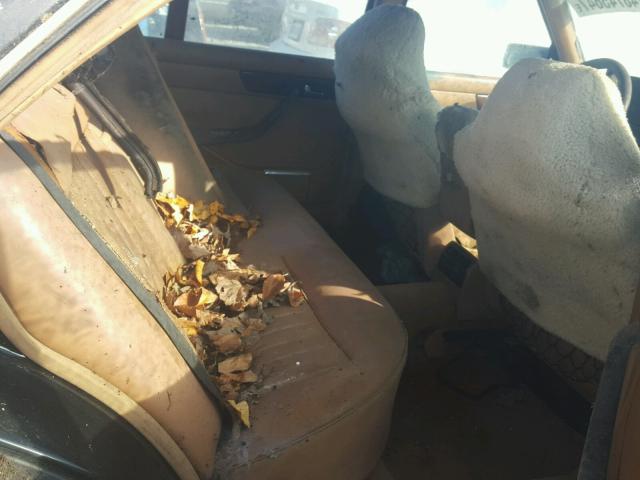 WDBCB25DXGA273044 - 1986 MERCEDES-BENZ 300 SDL BLACK photo 6