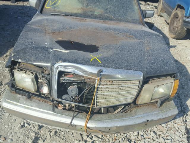 WDBCB25DXGA273044 - 1986 MERCEDES-BENZ 300 SDL BLACK photo 7