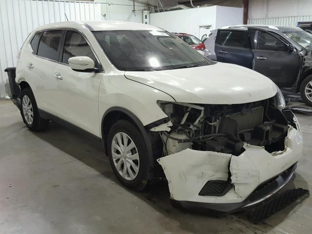 5N1AT2MT7FC855146 - 2015 NISSAN ROGUE S WHITE photo 1