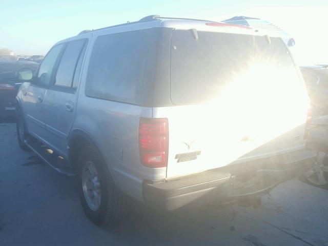 1FMRU15W61LA07433 - 2001 FORD EXPEDITION SILVER photo 3