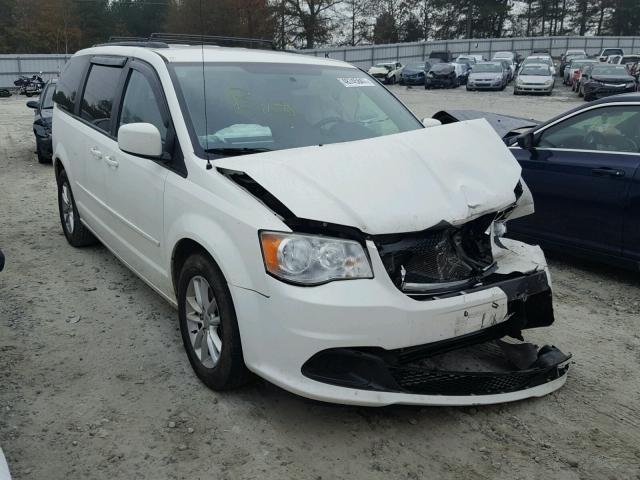 2C4RDGCG0DR727924 - 2013 DODGE GRAND CARA WHITE photo 1