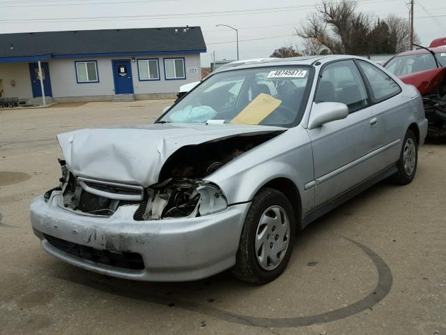1HGEJ8248VL080575 - 1997 HONDA CIVIC EX 银色 照片 2