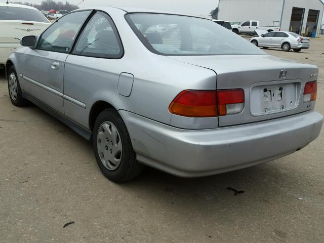 1HGEJ8248VL080575 - 1997 HONDA CIVIC EX SILVER photo 3