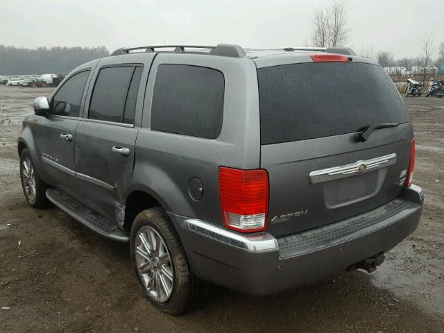 1A8HW58247F582933 - 2007 CHRYSLER ASPEN LIMI GRAY photo 3