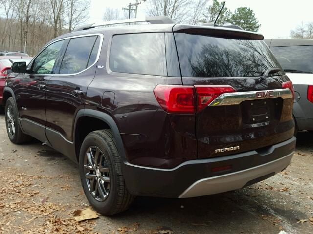 1GKKNMLA2HZ163976 - 2017 GMC ACADIA SLT მუქწითელი ფოტო 3