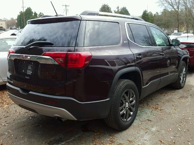 1GKKNMLA2HZ163976 - 2017 GMC ACADIA SLT მუქწითელი ფოტო 4