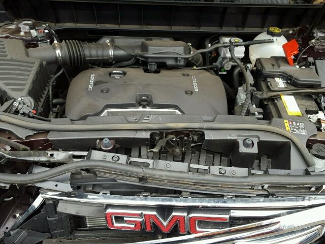 1GKKNMLA2HZ163976 - 2017 GMC ACADIA SLT მუქწითელი ფოტო 7