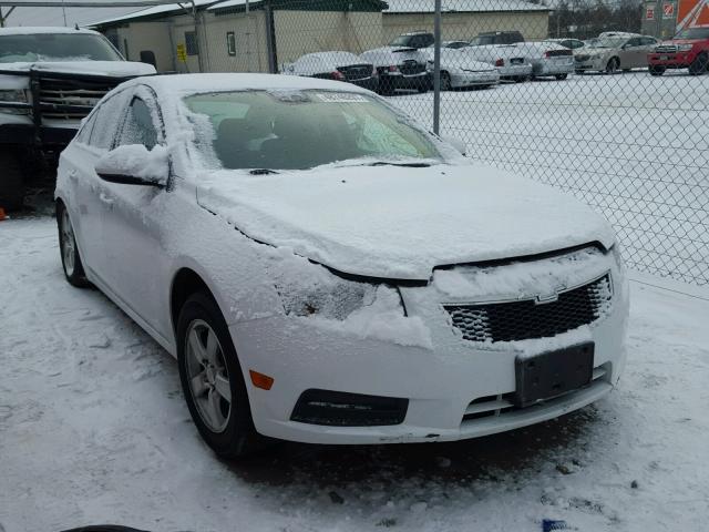 1G1PC5SB0D7313525 - 2013 CHEVROLET CRUZE LT WHITE photo 1