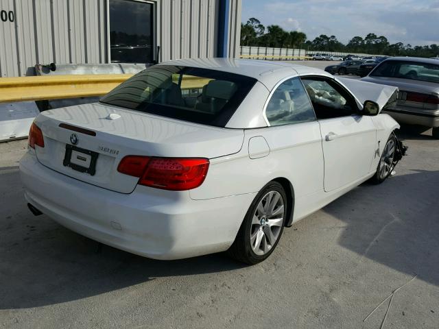 WBADW7C57BE545342 - 2011 BMW 328 I SULE WHITE photo 4