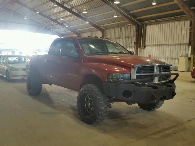 3D7KU28C93G775734 - 2003 DODGE RAM 2500 S წითელი ფოტო 1