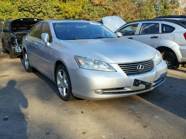 JTHBJ46G372154488 - 2007 LEXUS ES 350 SILVER photo 1