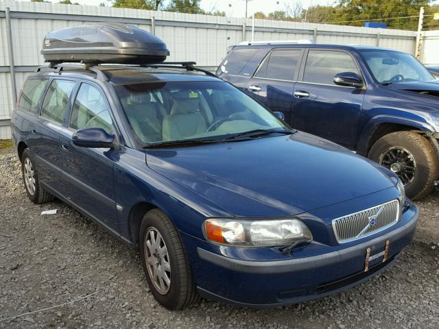 YV1SW58D211122599 - 2001 VOLVO V70 2.4T BLUE photo 1