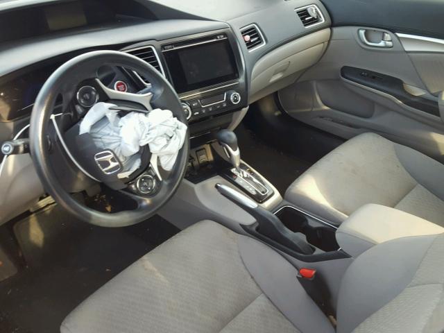 19XFB2F81EE073292 - 2014 HONDA CIVIC EX ნაცრისფერი ფოტო 5