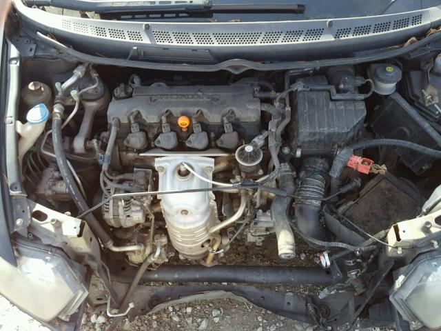 2HGFG11848H541691 - 2008 HONDA CIVIC EX შავი ფოტო 7