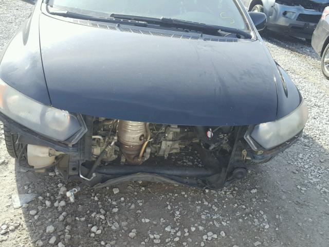 2HGFG11848H541691 - 2008 HONDA CIVIC EX შავი ფოტო 9
