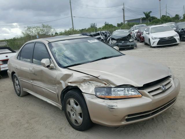 1HGCG16551A027211 - 2001 HONDA ACCORD EX GOLD photo 1