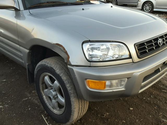 JT3HP10V5Y7166392 - 2000 TOYOTA RAV4 GRAY photo 9