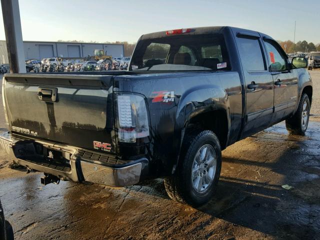 3GTP2VE74DG122311 - 2013 GMC SIERRA K15 BLACK photo 4