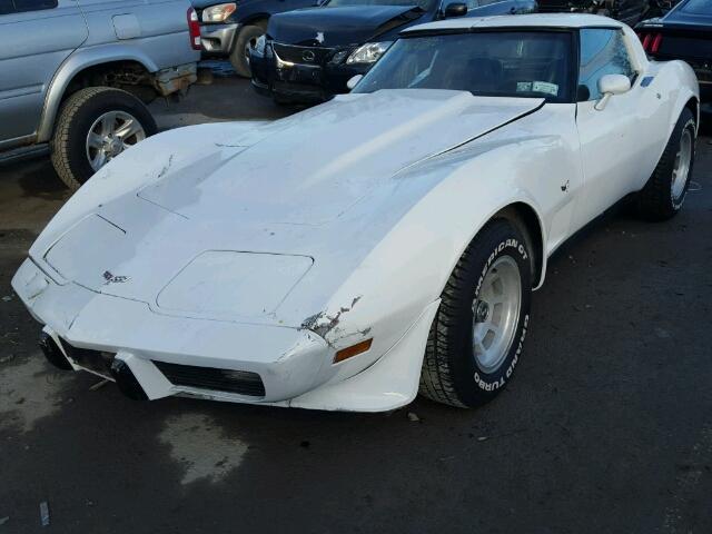 1Z8789S419692 - 1979 CHEVROLET CORVETTE WHITE photo 2