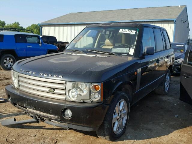 SALME11423A118763 - 2003 LAND ROVER RANGE ROVE BLACK photo 2