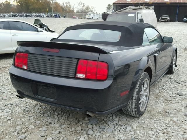 1ZVHT85H165149551 - 2006 FORD MUSTANG GT BLACK photo 4