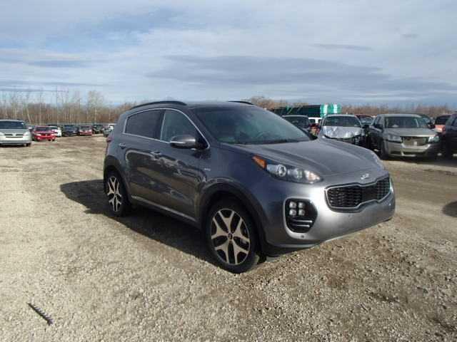 KNDPRCA62J7442554 - 2018 KIA SPORTAGE S GRAY photo 1