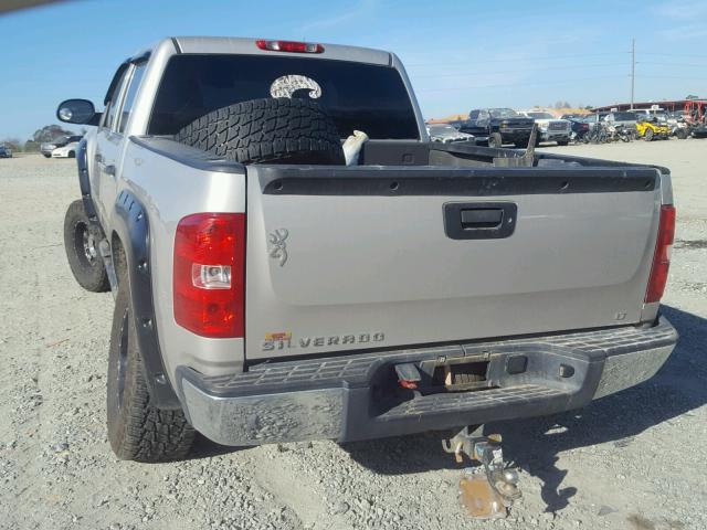 3GCEC13J98G247922 - 2008 CHEVROLET SILVERADO GRAY photo 3