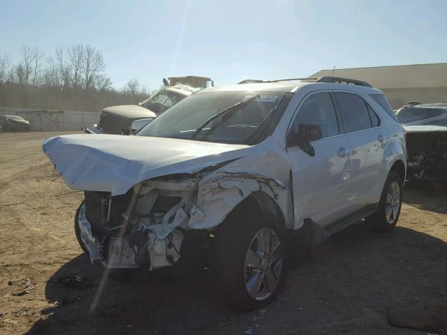 2GNALPEK5C1278911 - 2012 CHEVROLET EQUINOX LT WHITE photo 2