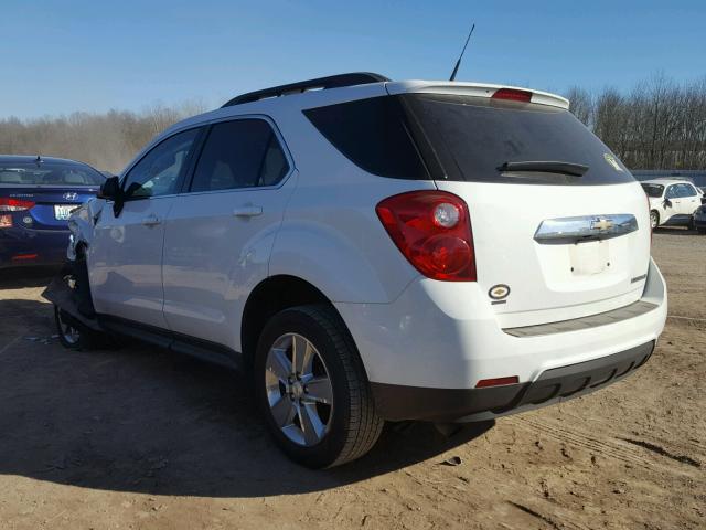 2GNALPEK5C1278911 - 2012 CHEVROLET EQUINOX LT WHITE photo 3