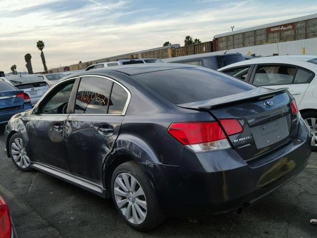 4S3BMCK61A3226094 - 2010 SUBARU LEGACY 2.5 CHARCOAL photo 3