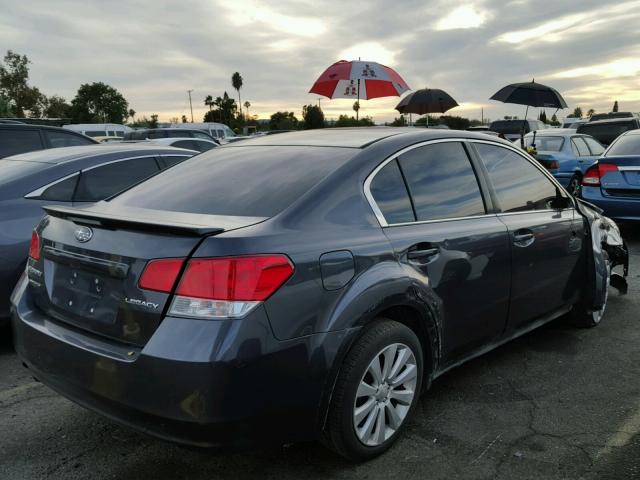 4S3BMCK61A3226094 - 2010 SUBARU LEGACY 2.5 CHARCOAL photo 4