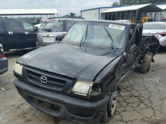 4F4YR12D62TM14178 - 2002 MAZDA B2300 BLACK photo 2