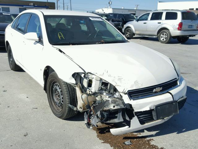 2G1WB58K881250358 - 2008 CHEVROLET IMPALA LS WHITE photo 1