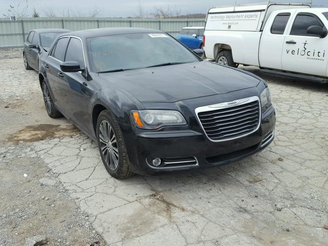 2C3CCAGG3EH203114 - 2014 CHRYSLER 300 S BLACK photo 1