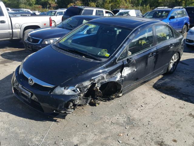 2HGFA1F90BH522534 - 2011 HONDA CIVIC EXL 黑色 照片 2