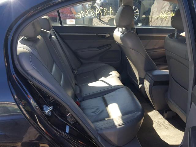 2HGFA1F90BH522534 - 2011 HONDA CIVIC EXL 黑色 照片 6