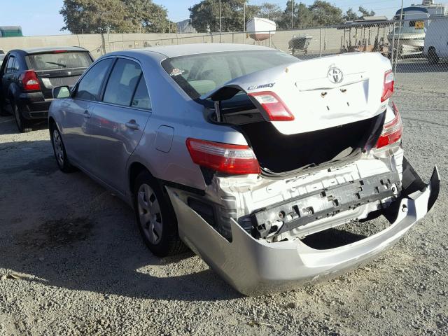 4T1BE46K59U376981 - 2009 TOYOTA CAMRY BASE SILVER photo 3