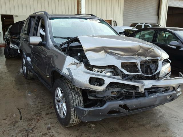 5UXFA13504LB09231 - 2004 BMW X5 3.0I BLACK photo 1