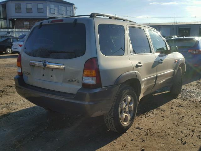 4F2CZ96163KM30101 - 2003 MAZDA TRIBUTE ES GREEN photo 4
