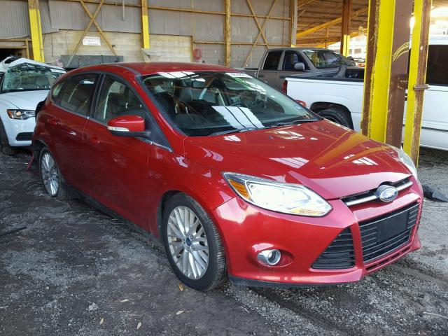 1FAHP3M21CL284548 - 2012 FORD FOCUS SEL RED photo 1