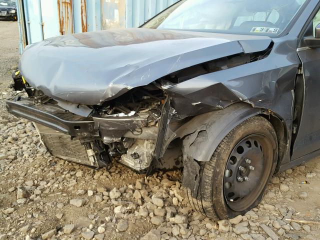 3VW2B7AJXHM221338 - 2017 VOLKSWAGEN JETTA S Boz foto 9