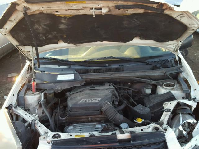 JTEHH20V616000033 - 2001 TOYOTA RAV4 WHITE photo 7