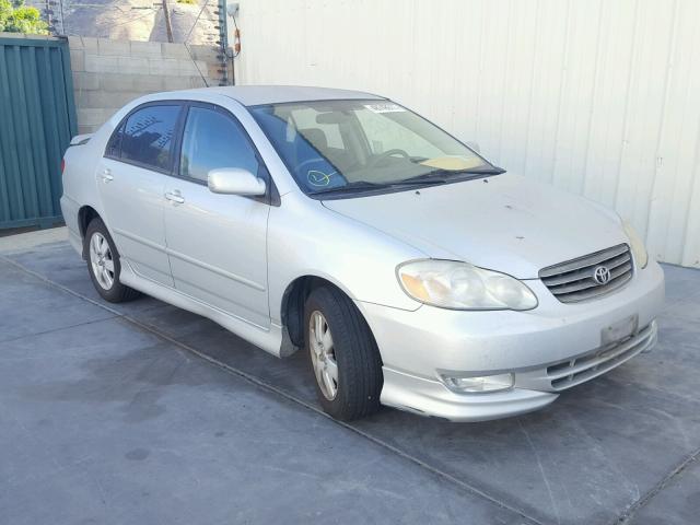 1NXBR32E64Z226644 - 2004 TOYOTA COROLLA CE SILVER photo 1