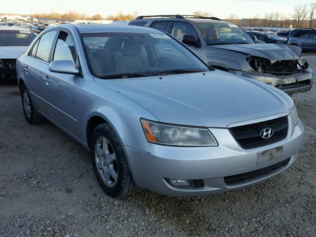 5NPEU46C76H165235 - 2006 HYUNDAI SONATA GLS SILVER photo 1