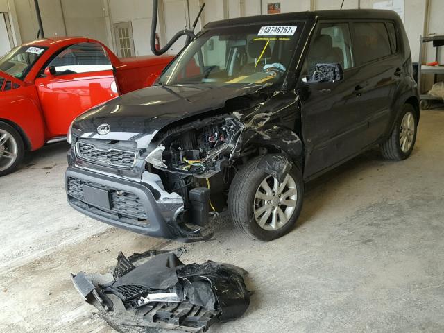 KNDJT2A60C7400131 - 2012 KIA SOUL + BLACK photo 2